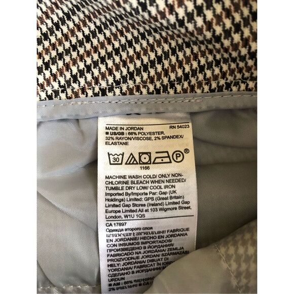 Banana Republic High Rise Wide Leg Crop Pant SZ 12R NWT - Picture 15 of 16